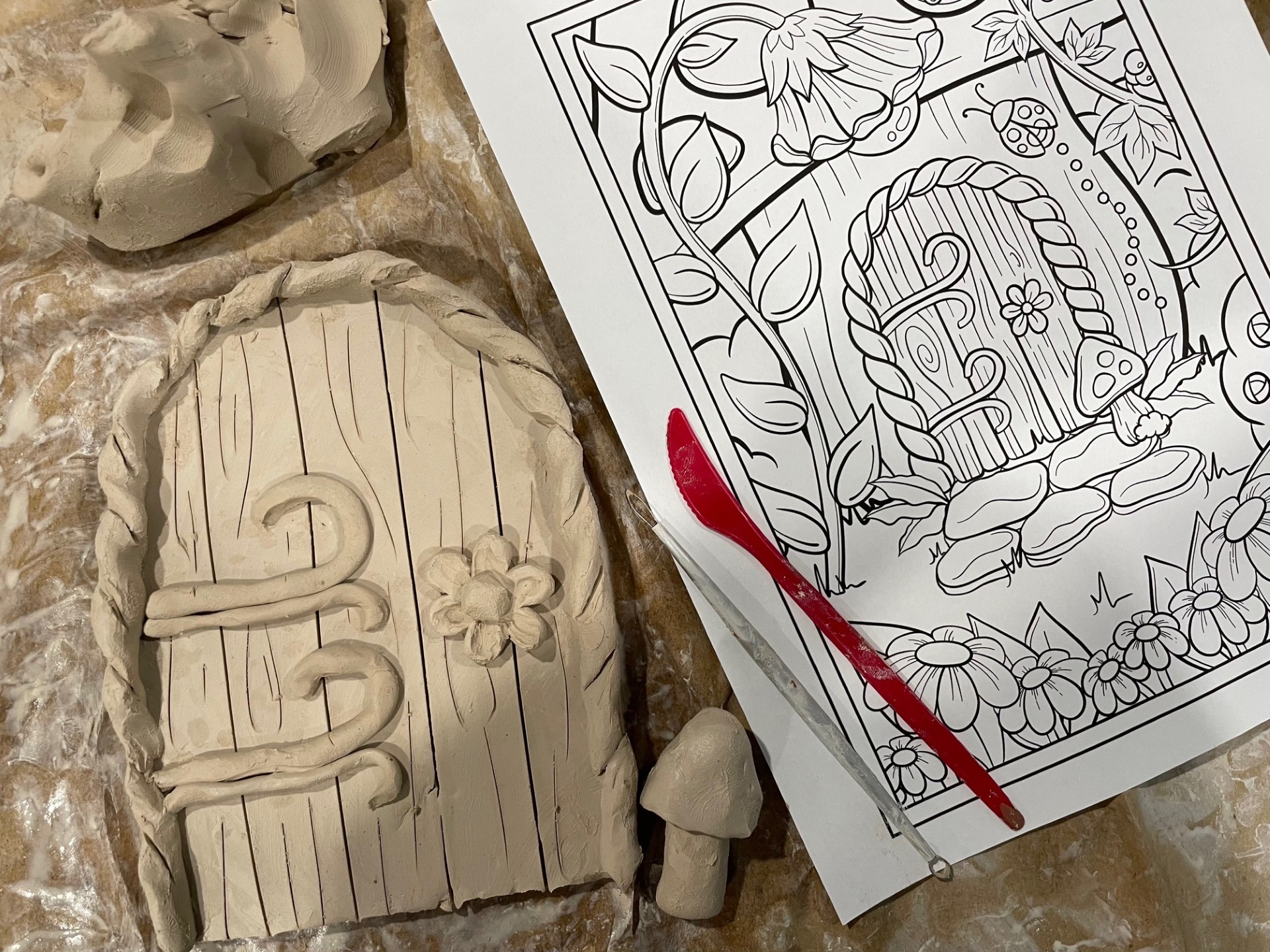 Fairy Door Sculpting w/ Cindy Free UAB Arts Alliance UAB