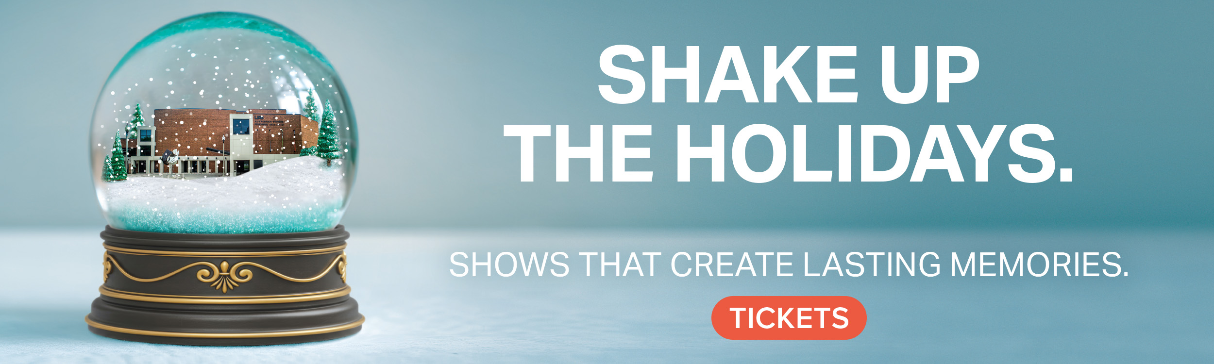 Shake up the holidays at ASC. Shows that create a lasting memory. See holiday shows.