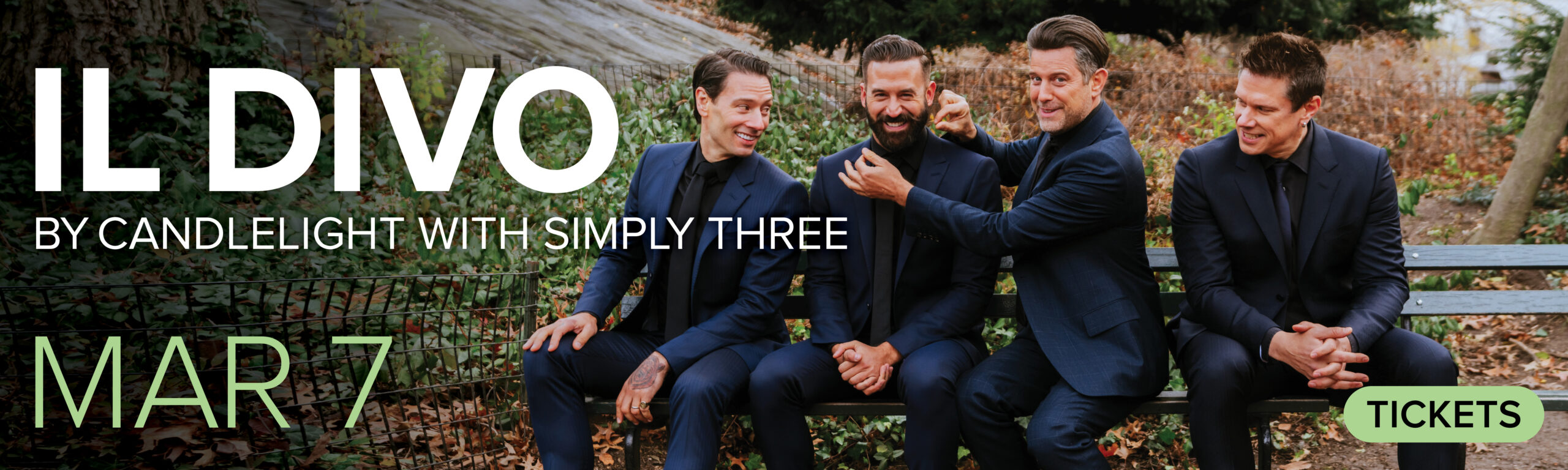 IL Divo. March 7, 2026. Get Tickets.