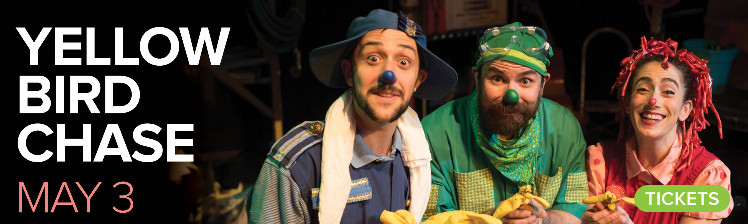 Yellow Bird Chase. May 3. Pay What You Choose.